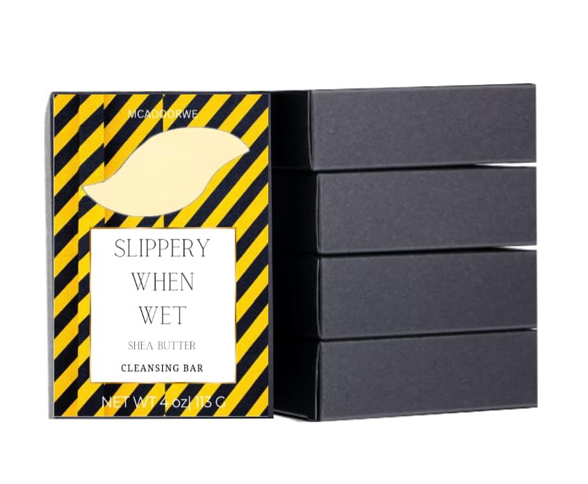 Slippery When Wet Cleansing Soap Bar| Shea Butter|Collagen infused Handmade Soap Bars| 1 Moisturizing Bath Bar