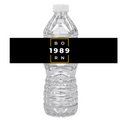 Born 1989 Birthday Water Bottle Labels | Set Of 12 | Milestone Party Favors | Drink Wraps