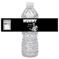 Mummy To Be Water Bottle Labels | Set Of 12 | Spooky Baby Shower Favors | Mummy Theme | Cute Drink Wraps | Halloween Shower