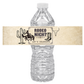 Rodeo Night | Cowboy Party Water Bottle Labels | Set Of 12 | Western Party Favors | Drink Wraps