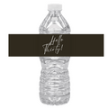 Hello Thirty Birthday Water Bottle Labels | Set Of 12 | 30th Party Drink Wraps| Elegant | Milestone Favors