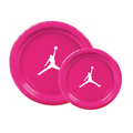 Air Custom Birthday Party disposable Paper Plates Set Hot pink jump basketball favors Air Custom Birthday Party disposable Paper Plates Set Hot pink jump basketball favors