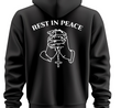 Rest In Peace Memorial Iron On Vinyl Decal | Praying Hands | Heat Transfer | 11x10 | Custom Apparel| HTV