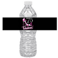 75 And Fabulous Birthday Water Bottle Labels | Set Of 12 | Milestone Party Favors | Elegant Celebration Decor | Drink Wraps