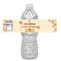 Our Little Pumpkin Is On The Way Water Bottle Labels | Pumpkin Theme Baby Shower favors | 12ct| glossy