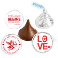Cupid Candy Stickers | Valentines Kiss Seals | Vinyl Adhesive | Party Table| 100ct