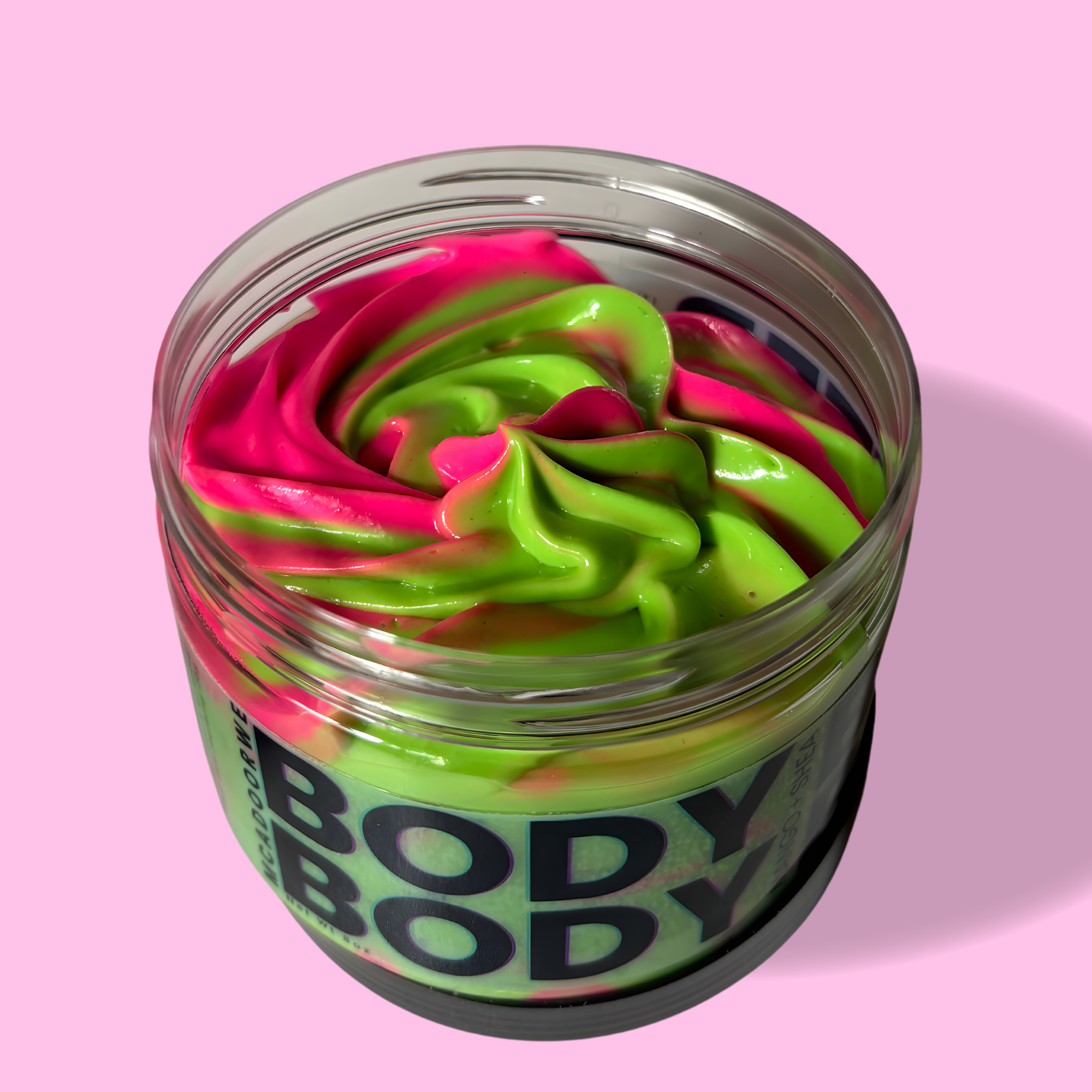Mcadoorwe Whipped Body Butter| 8oz| Sugar Cloud Scent| Collagen Infused| Vitamin E| Skin Softening| Moisturizing