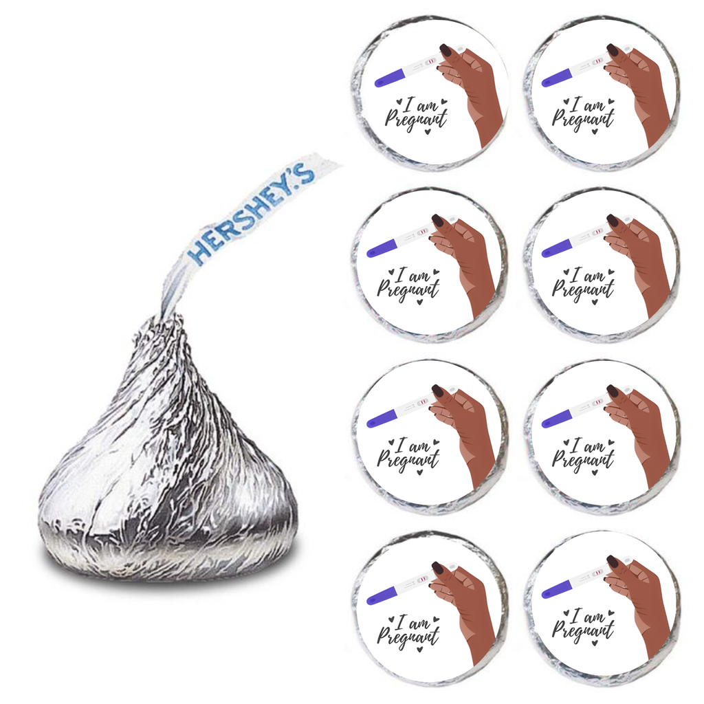 Pregnancy Reveal Candy Decor | Baby Announcement| Pregnancy Announcement Favors | Positive Test| Glossy