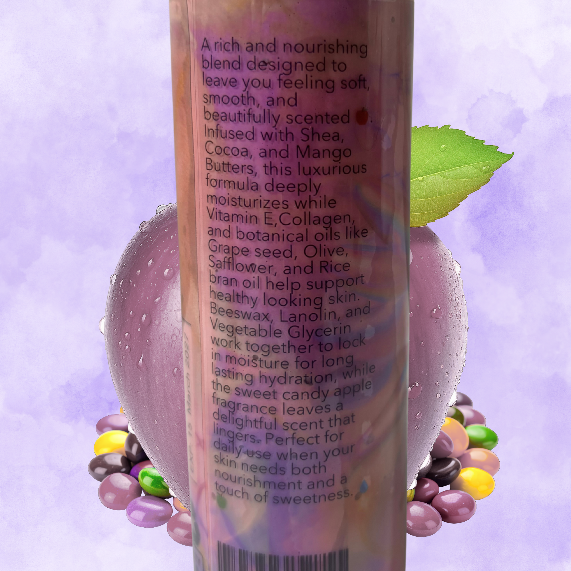 Candy Apple Body Lotion|8 oz.| Sweet scented lotion | Apple Lotion