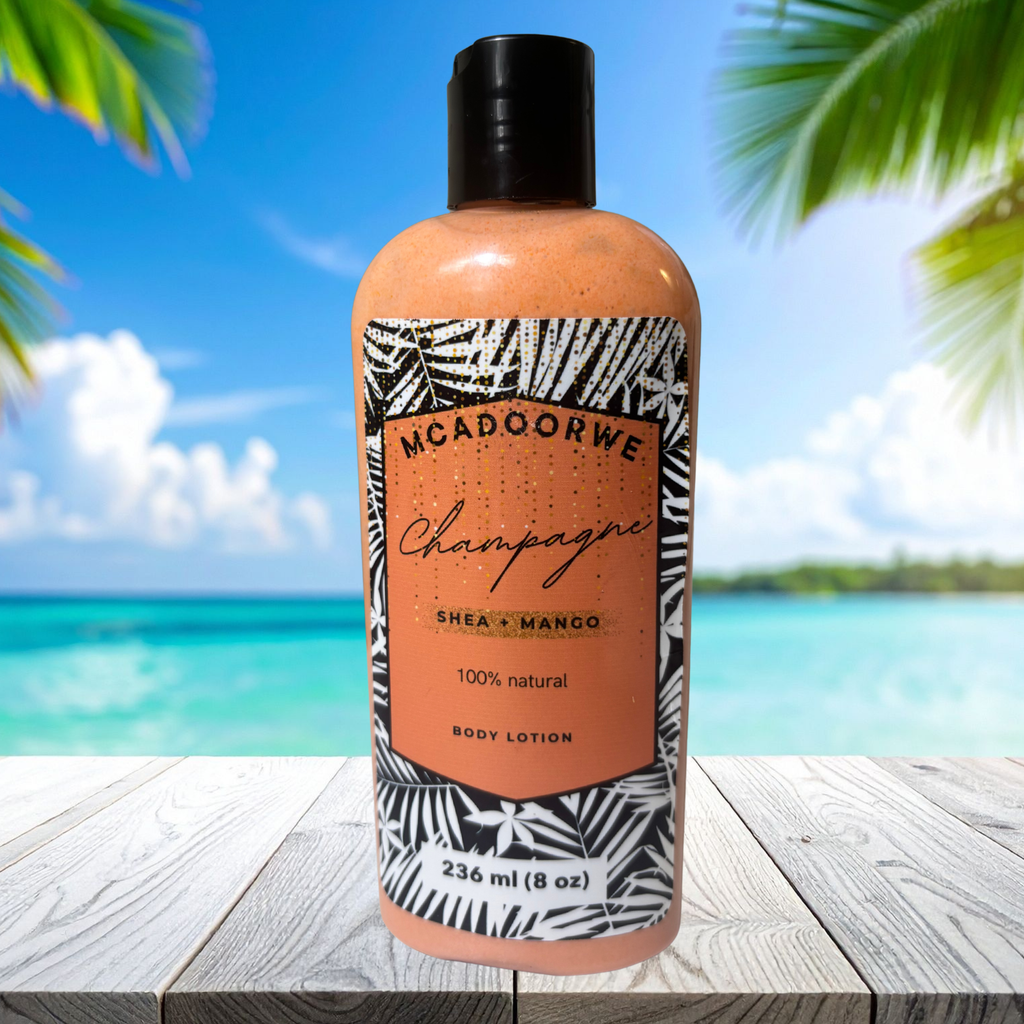 Champagne Ultimate Hydration Body Lotion| Shea + Mango| 8oz |Organic