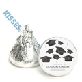 Graduation Party Kiss Candy Stickers | Class of 2026 Graduation Day Congratulations | Glossy| Self Adhesive | 100ct