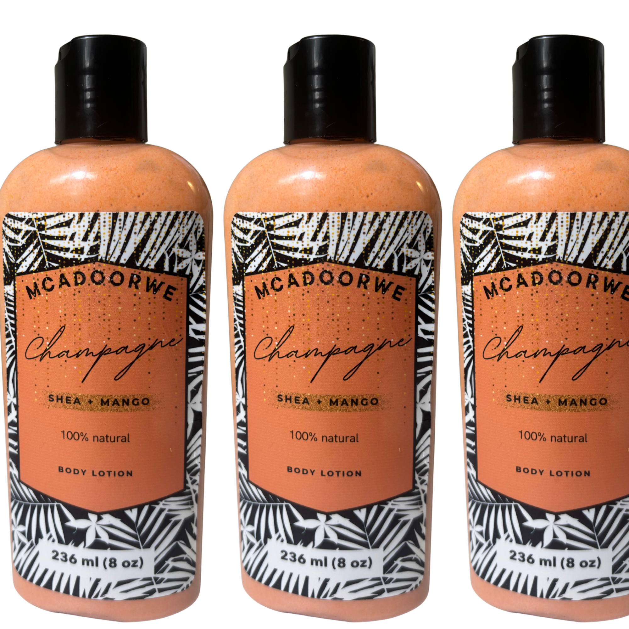 Champagne Ultimate Hydration Body Lotion| Shea + Mango| 8oz |Organic