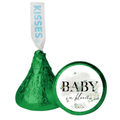 Baby In Bloom Candy Stickers | Floral Baby Shower Favors | Glossy | 100ct