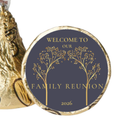 Welcome To Our Family Reunion Candy Stickers |Candy Kiss Labels 0.75in | Glossy | 100ct