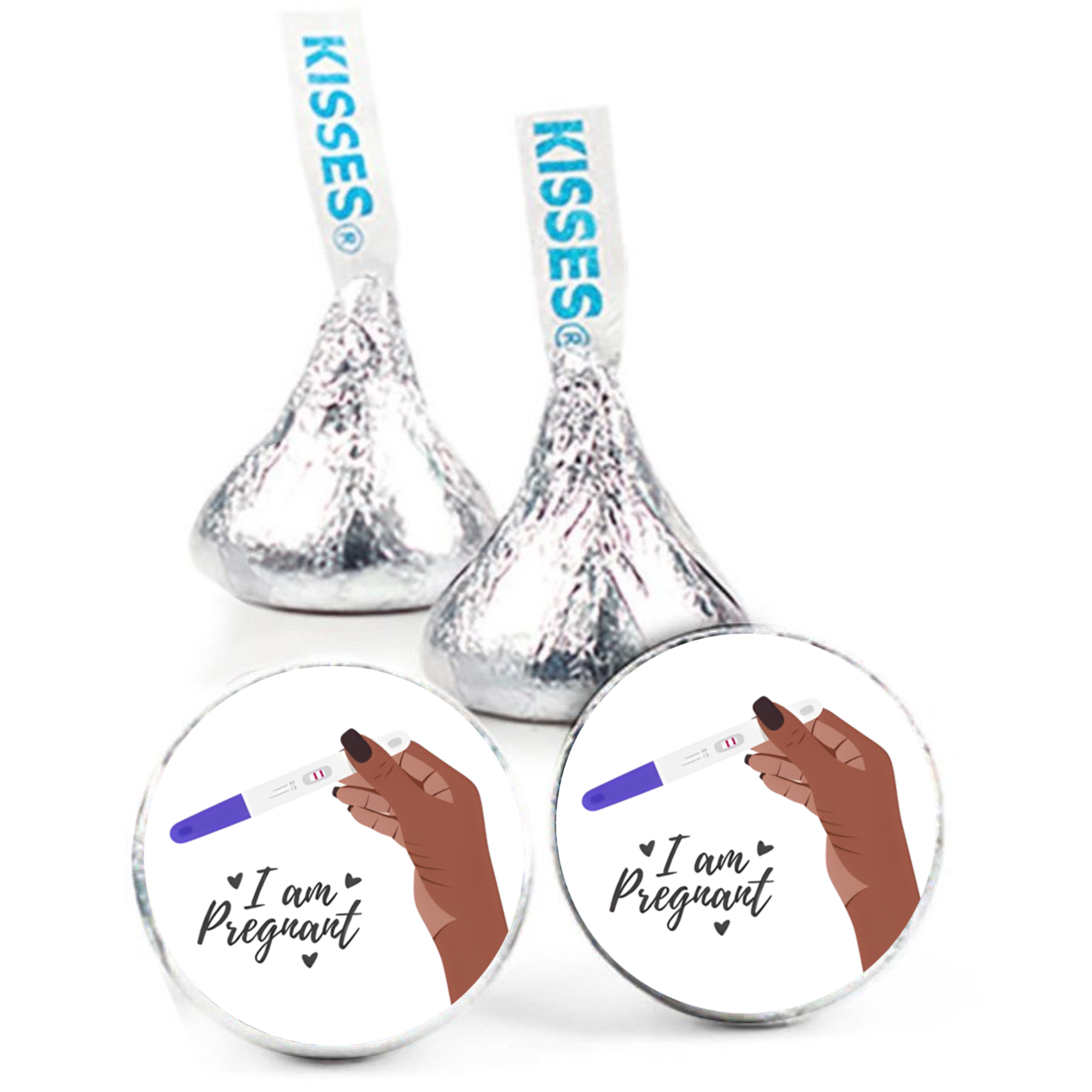 Pregnancy Reveal Candy Decor | Baby Announcement| Pregnancy Announcement Favors | Positive Test| Glossy
