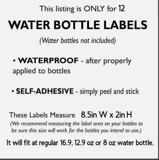 She Found Her Main Squeeze Water Bottle Labels | Wedding Favor Theme | 8.5" x 2" Glossy Vinyl | Set of 12 High Quality