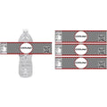 Racing Theme Water Bottle Labels, Coolant Design, 8.5 x 2 inches, Set of 12