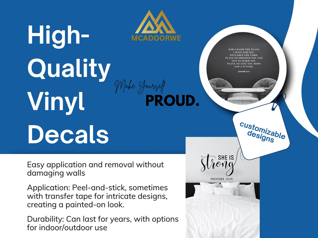 Acts 2:2 Scripture Wall Decal | Inspirational Bible Verse | Black Vinyl Large