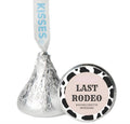 The Last Rodeo Kisses Candy Stickers | 100ct|Glossy|Bachelorette Party Favors | 0.75