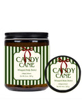 Christmas Candy Cane Whipped Body Butter | Ultra Creamy Peppermint Spearmint Blend | Nourishing | 8 oz Jar
