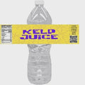 Happy Birthday Water Bottle Labels | Kelp Juice, Party Decoration