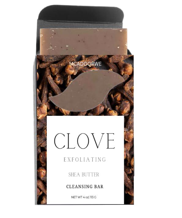 Clove |Aromatherapy Massage Bath Bar|Shea Butter & Collagen Handmade Soap| Moisturizing Bath Bar