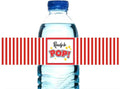 Ready To Pop Baby Shower Water Bottle Labels | Popcorn Theme