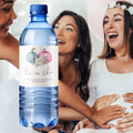 He or She What Could Our Little Pumpkin Be Water Bottle Labels| Gender Reveal Favors| 12ct| Glossy