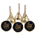 Prom Night Candy Stickers | 100 Chocolate Kiss Labels | Glossy 0.75in Peel & Stick | Prom Party Table Favors