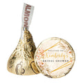 Personalized Floral Bridal Shower Candy Labels | Welcome To [Name] | 100 Glossy Candy Kiss Stickers |