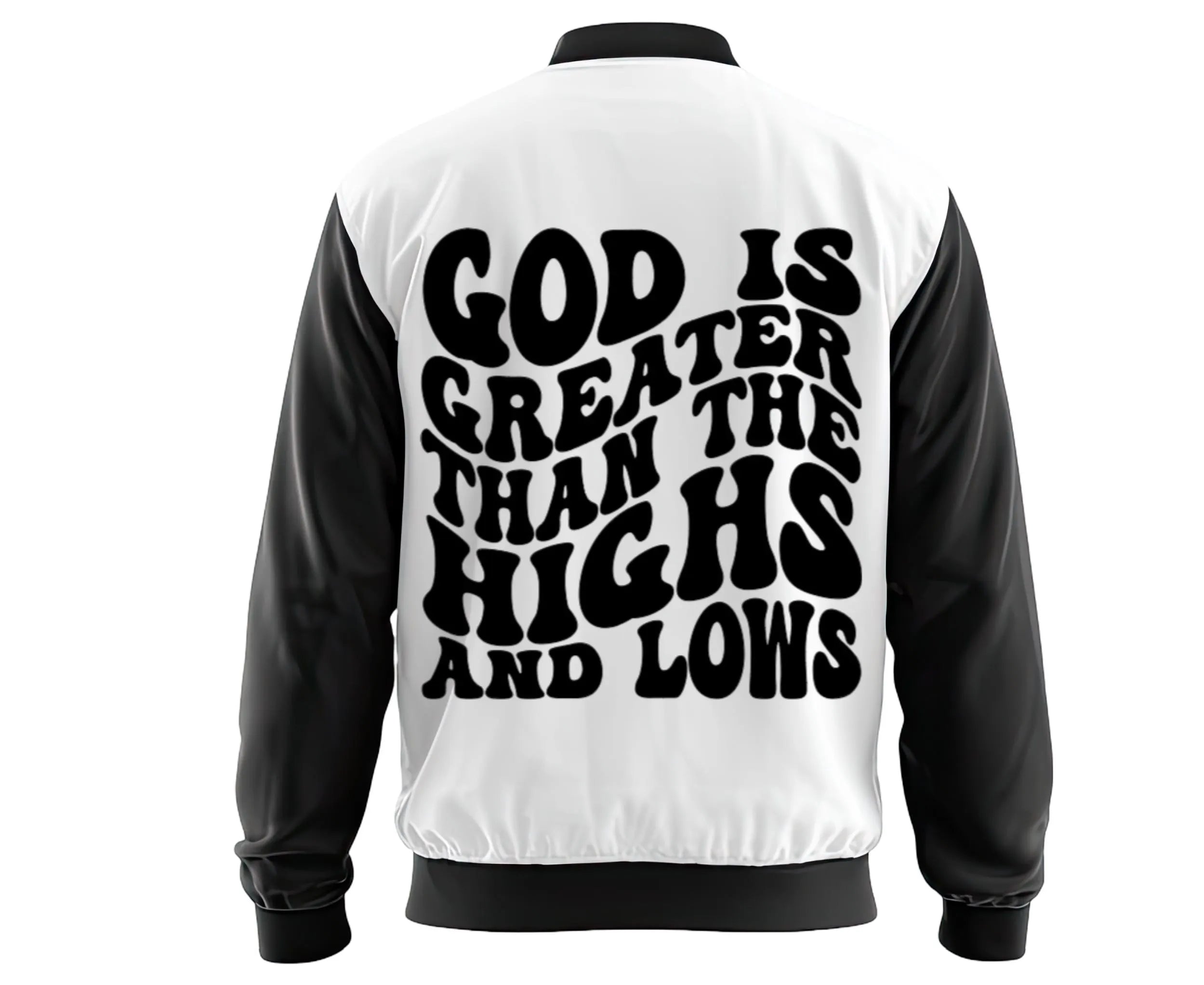 God Is Greater Iron On Vinyl Decal | Faith Quote Heat Transfer for Shirts | Christian Iron Vinyl for Hoodies