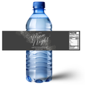 Prom Night Water Bottle Labels | Prom Night Thank You Message | Party Table Bottle Wraps |Glossy