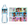 Birthday Water Bottle Labels, Gracies corner Theme Party Decorations, Set of 12